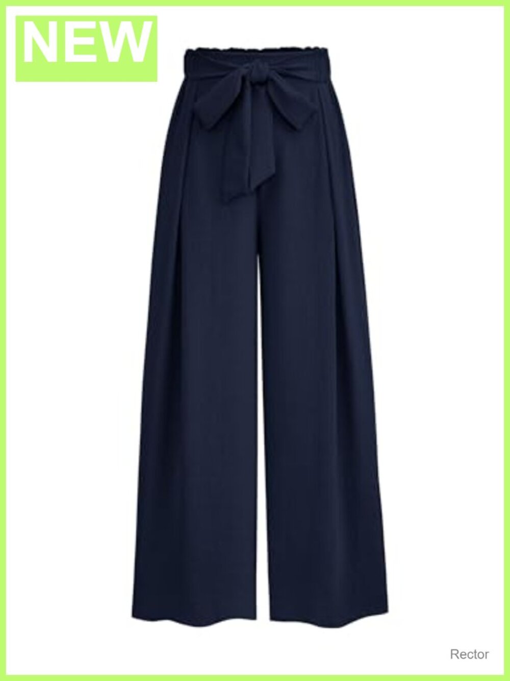 Women's High Waisted Wide Leg Palazzo Dress Pants Pull On Work Trousers